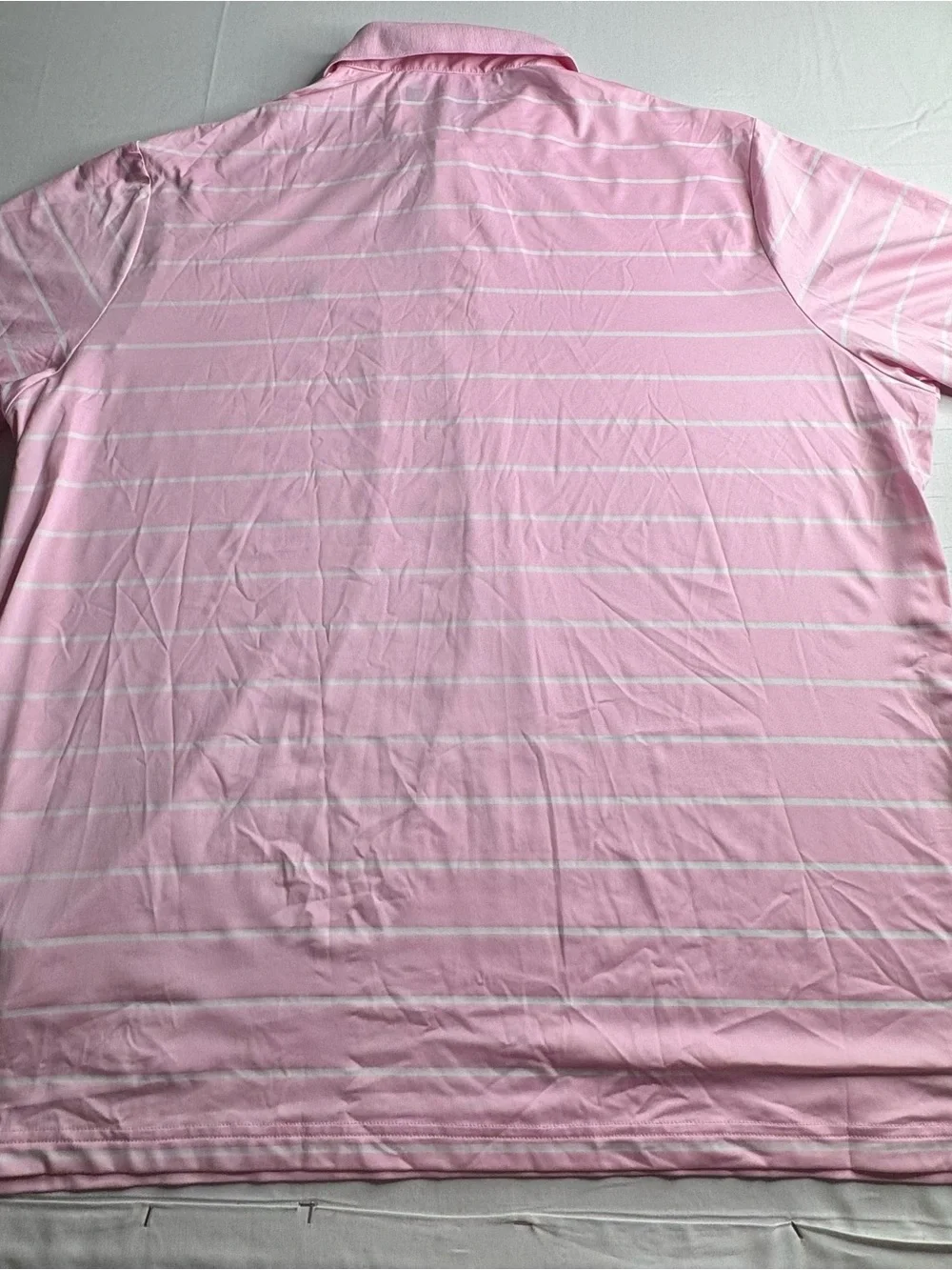Polo by Ralph Lauren Pink & White Striped Polo Shirt